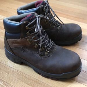 Men’s Wolverine Waterproof Leather Hiker/Work Boot